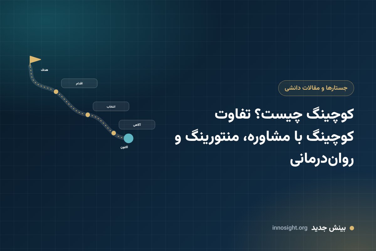 کوچینگ چیست؟ تفاوت کوچینگ با مشاوره، منتورینگ و روان‌درمانی