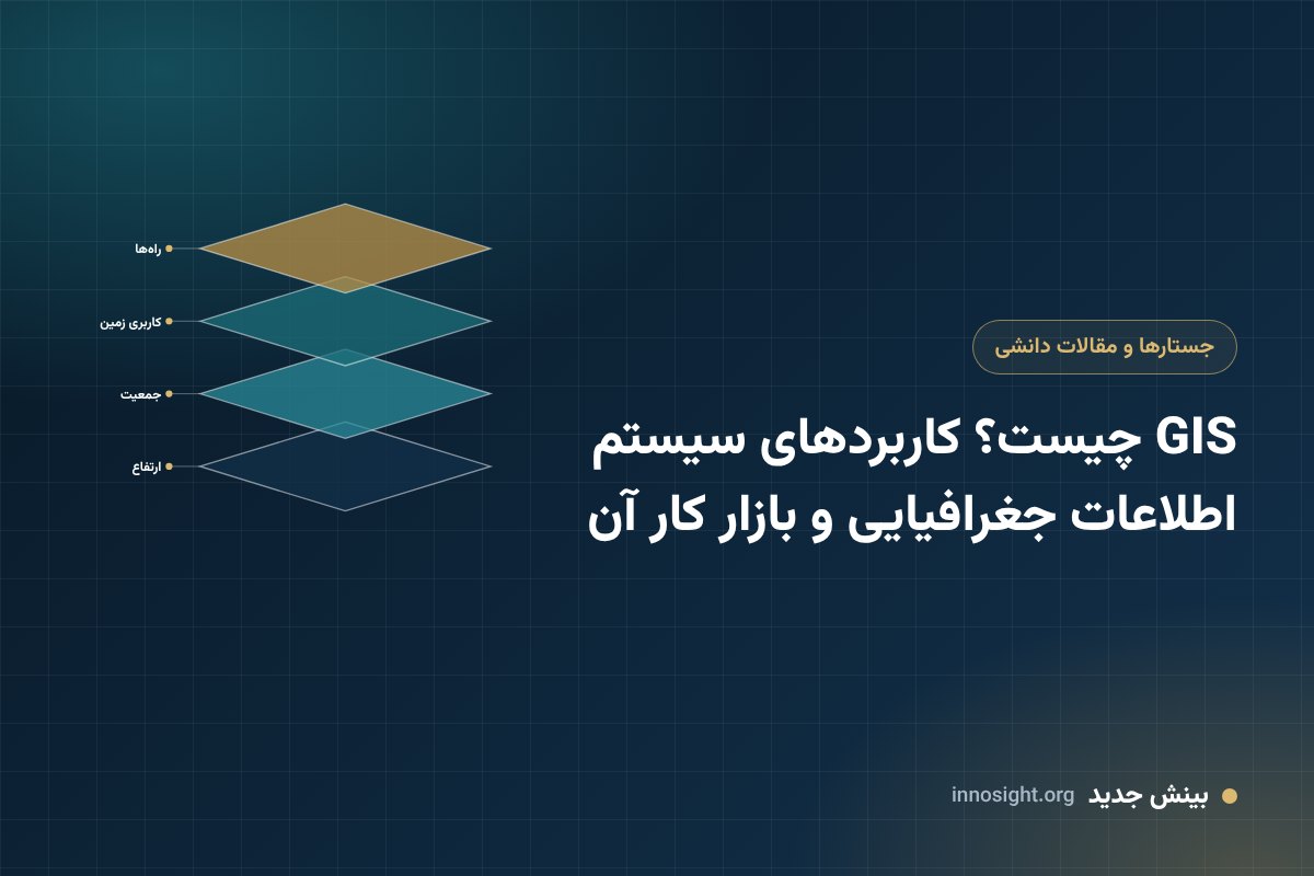 GIS چیست؟ کاربردهای سیستم اطلاعات جغرافیایی و بازار کار آن